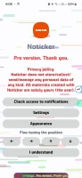 Noticker - Notification Ticker - скриншот 3