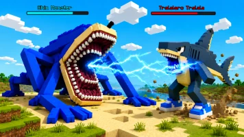 Build Block 3D: Battle World - скриншот 2